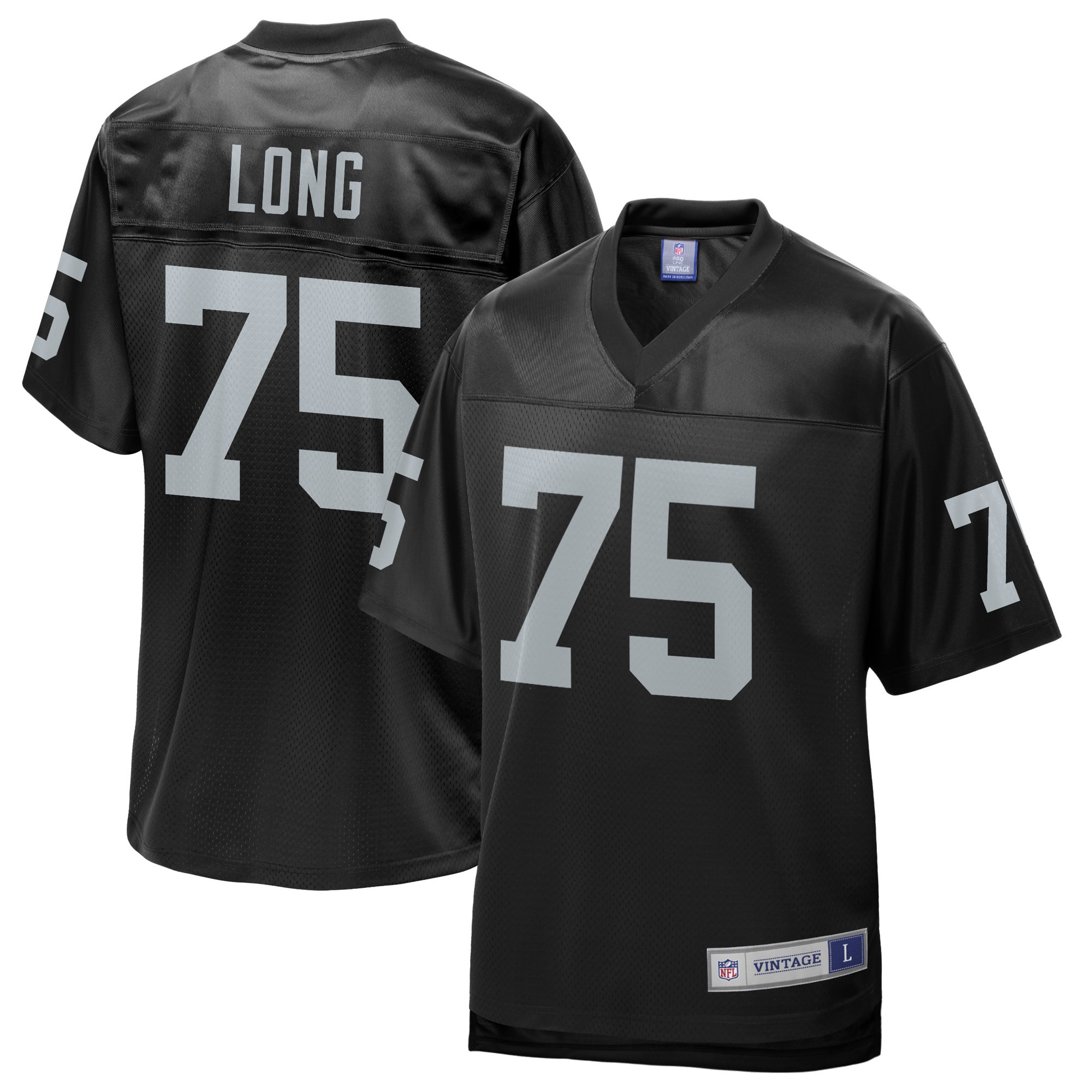 Howie Long Las Vegas Raiders Nfl Pro Line Retired Team Player Jersey - Black Nfl