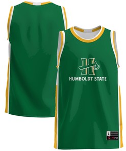 Humboldt State Jacks Basketball Jersey - Green Ncaa
