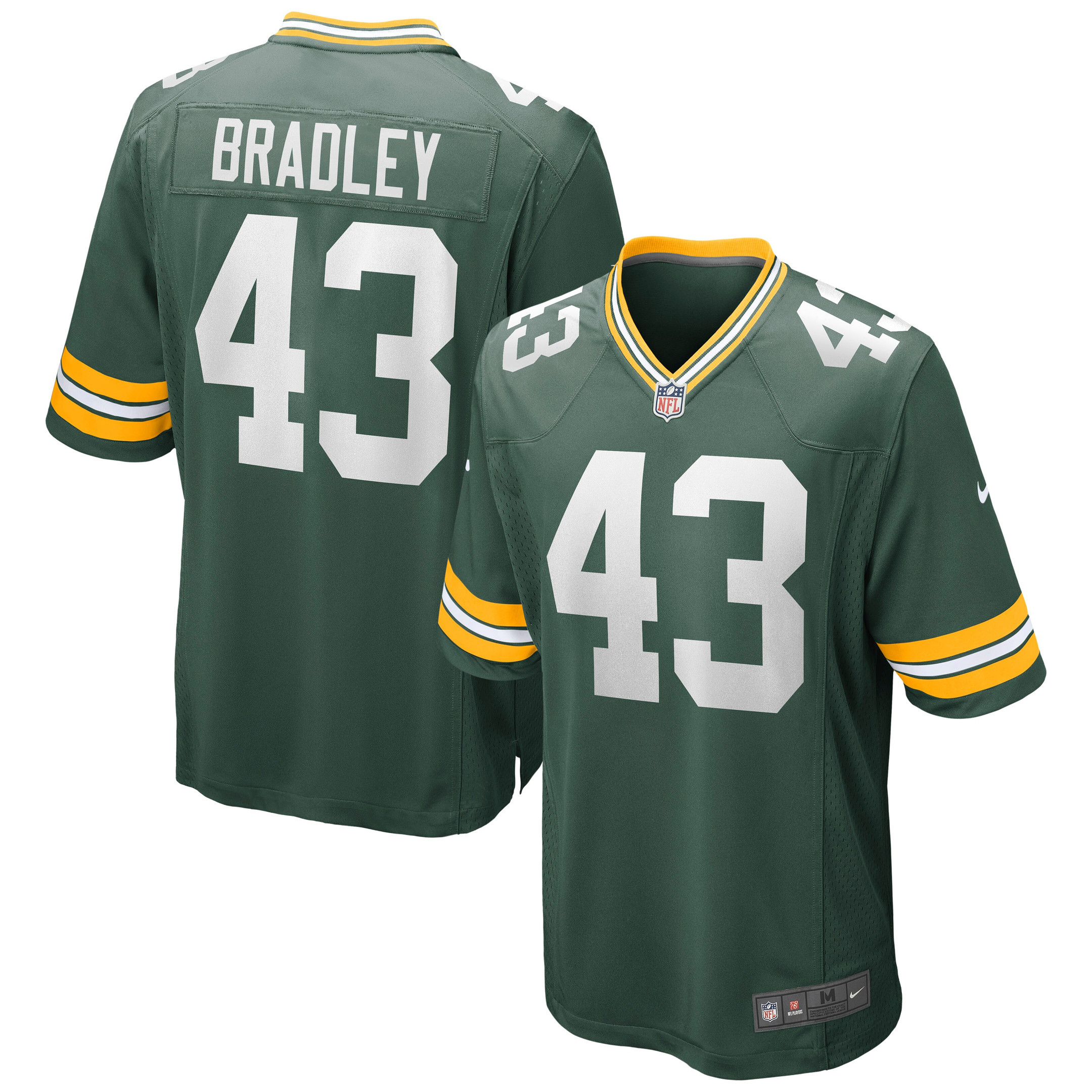 Hunter Bradley Green Bay Packers Game Jersey - Green Nfl