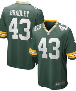 Hunter Bradley Green Bay Packers Game Jersey - Green Nfl