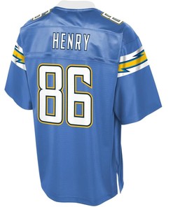 Hunter Henry Los Angeles Chargers Nfl Pro Line Alternate Player Jersey - Powder Blue