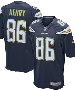 Hunter Henry Los Angeles Chargers Nike Game Jersey - Navy