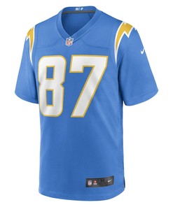 Hunter Kampmoyer Los Angeles Chargers Game Player Jersey - Powder Blue