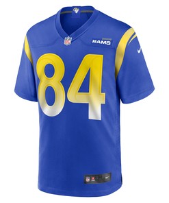 Hunter Long 84 Los Angeles Rams Home Game Jersey - Royal