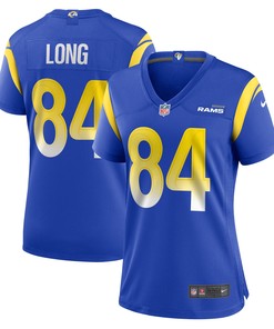 Hunter Long 84 Los Angeles Rams Women's Home Game Jersey - Royal