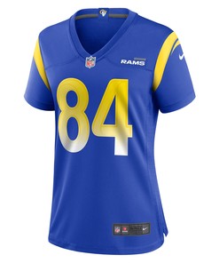 Hunter Long 84 Los Angeles Rams Women's Home Game Jersey - Royal
