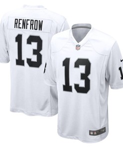 Hunter Renfrow 13 Las Vegas Raiders Game Player Jersey - White