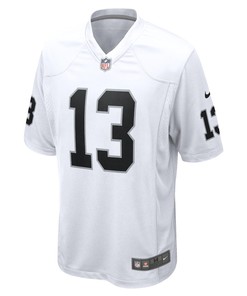 Hunter Renfrow 13 Las Vegas Raiders Game Player Jersey - White