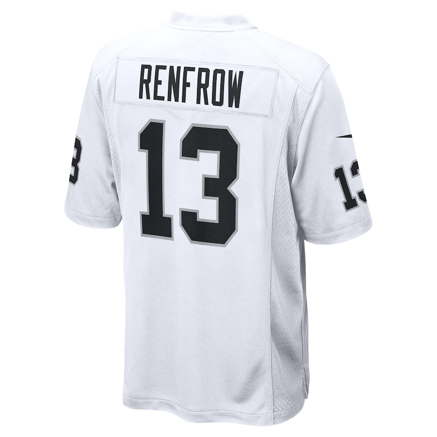 Hunter Renfrow 13 Las Vegas Raiders Game Player Jersey - White