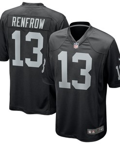 Hunter Renfrow Las Vegas Raiders Game Player Jersey - Black Nfl