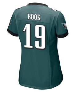Ian Book 19 Philadelphia Eagles Super Bowl LVII Champions 2 Stars Women Game Jersey - Midnight Green