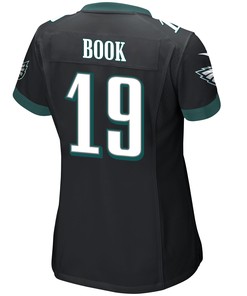 Ian Book 19 Philadelphia Eagles Super Bowl LVII Champions Women Game Jersey - Black