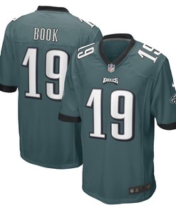 Ian Book Philadelphia Eagles Game Player Jersey - Midnight Green