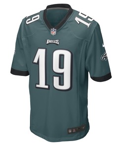 Ian Book Philadelphia Eagles Game Player Jersey - Midnight Green