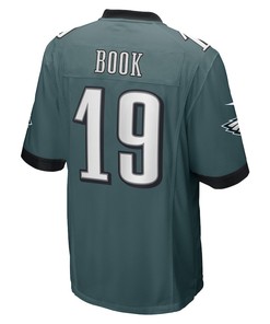 Ian Book Philadelphia Eagles Game Player Jersey - Midnight Green
