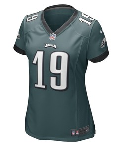 Ian Book Philadelphia Eagles Women's Game Player Jersey - Midnight Green