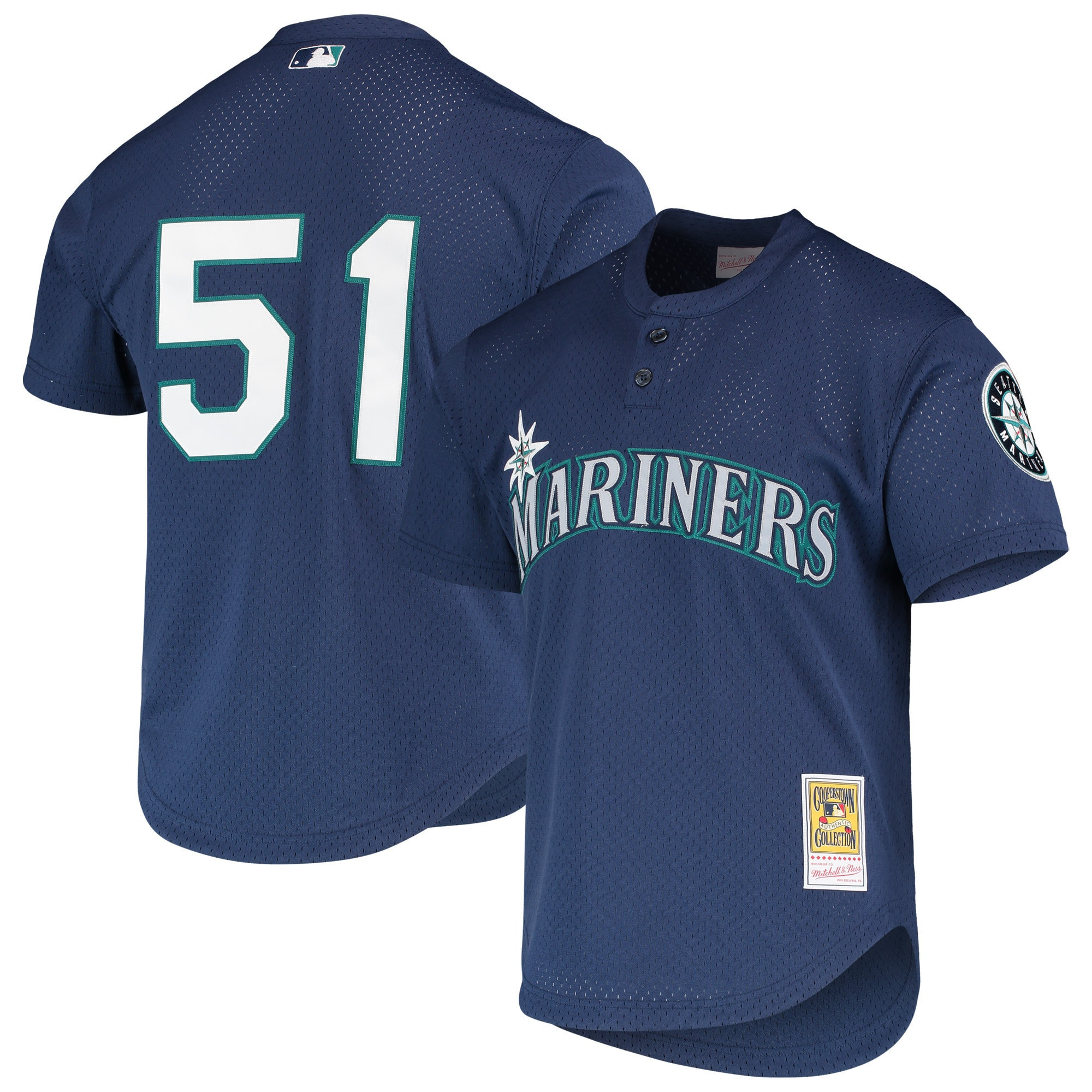 Maillot Ichiro Suzuki Mariners De Seattle - Mitchell & Ness, Taille L, Neuf