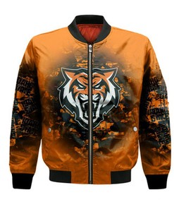 Idaho State Bengals Bomber Jacket Camouflage Vintage  - NCAA