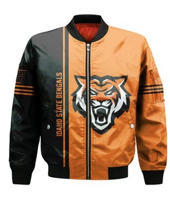 Idaho State Bengals Bomber Jacket Half Style - NCAA
