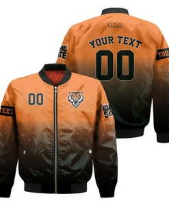Idaho State Bengals Fadded Bomber Jacket - NCAA