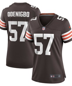 Ifeadi Odenigbo Cleveland Browns Womens Game Jersey - Brown Nfl