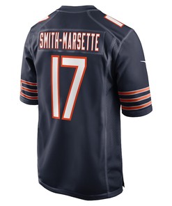 Ihmir Smith-Marsette Chicago Bears Game Player Jersey - Navy
