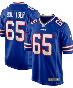 Ike Boettger Buffalo Bills Game Player Jersey - Royal Nfl