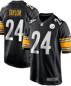 Ike Taylor Pittsburgh Steelers Nike Game Retired Player Jersey - Black