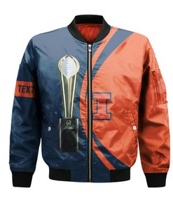 Illinois Fighting Illini Bomber 2022 National Champions Legendary- NCAA