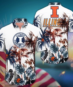 Illinois Fighting Illini NCAA Hawaii Shirt For Fans Ver 2