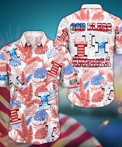 Illinois Fighting Illini NCAA Hawaii Shirt For Fans Ver 3