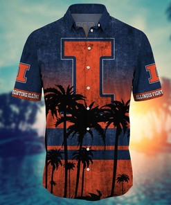 Illinois Fighting Illini NCAA Hawaiian Shirt