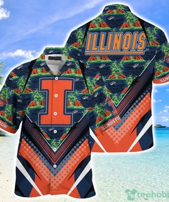 Illinois Fighting Illini Summer Gift Hawaiian Shirt
