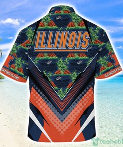 Illinois Fighting Illini Summer Gift Hawaiian Shirt