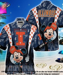 Illinois Fighting Illini Summer Hawaiian Shirt for Your Loved Ones This Season