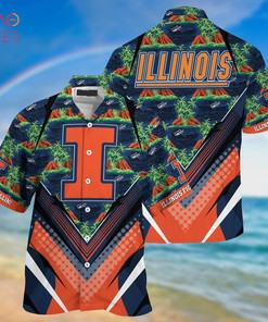 Illinois Fighting Illini Summer Hawaiian Shirts for Fans