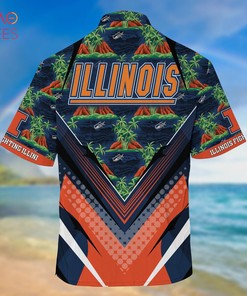 Illinois Fighting Illini Summer Hawaiian Shirts for Fans