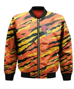 Illinois State Redbirds Bomber Jacket Sport Style Keep Go On - NCAA