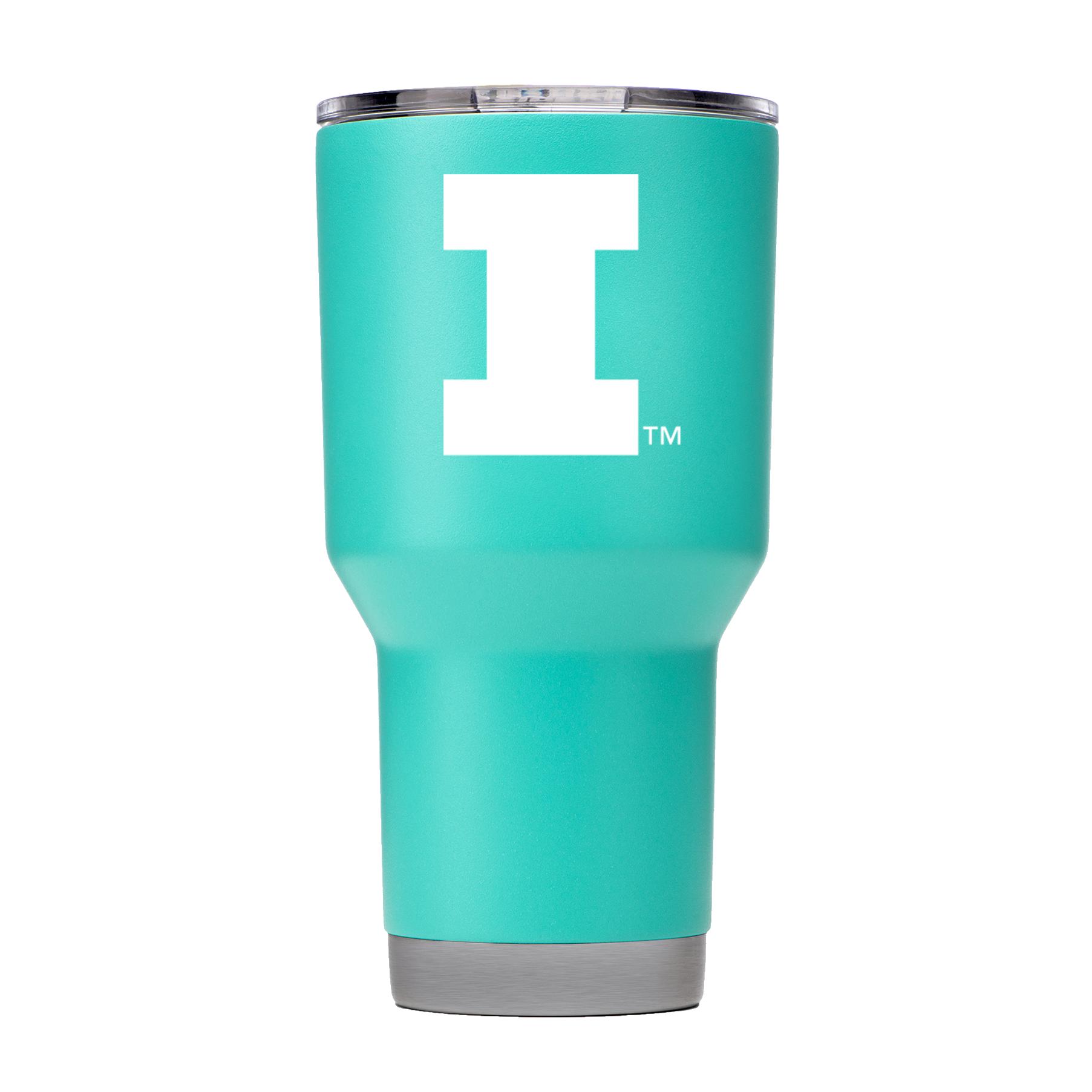 Illinois Teal Tumbler - Sleek and Modern Design, Great for Everyday Use