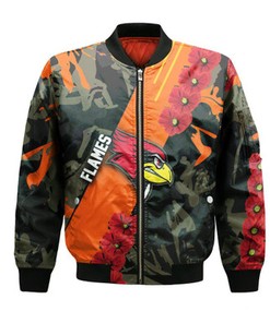Illinois-Chicago Flames Bomber Sport Style Keep Go on- NCAA