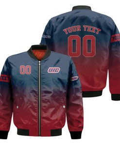 Illinois-Chicago Flames Fadded Bomber Jacket - NCAA