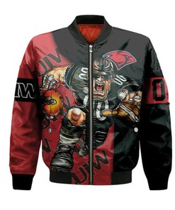 Incarnate Word Cardinals Bomber Jacket Football Go On - NCAA