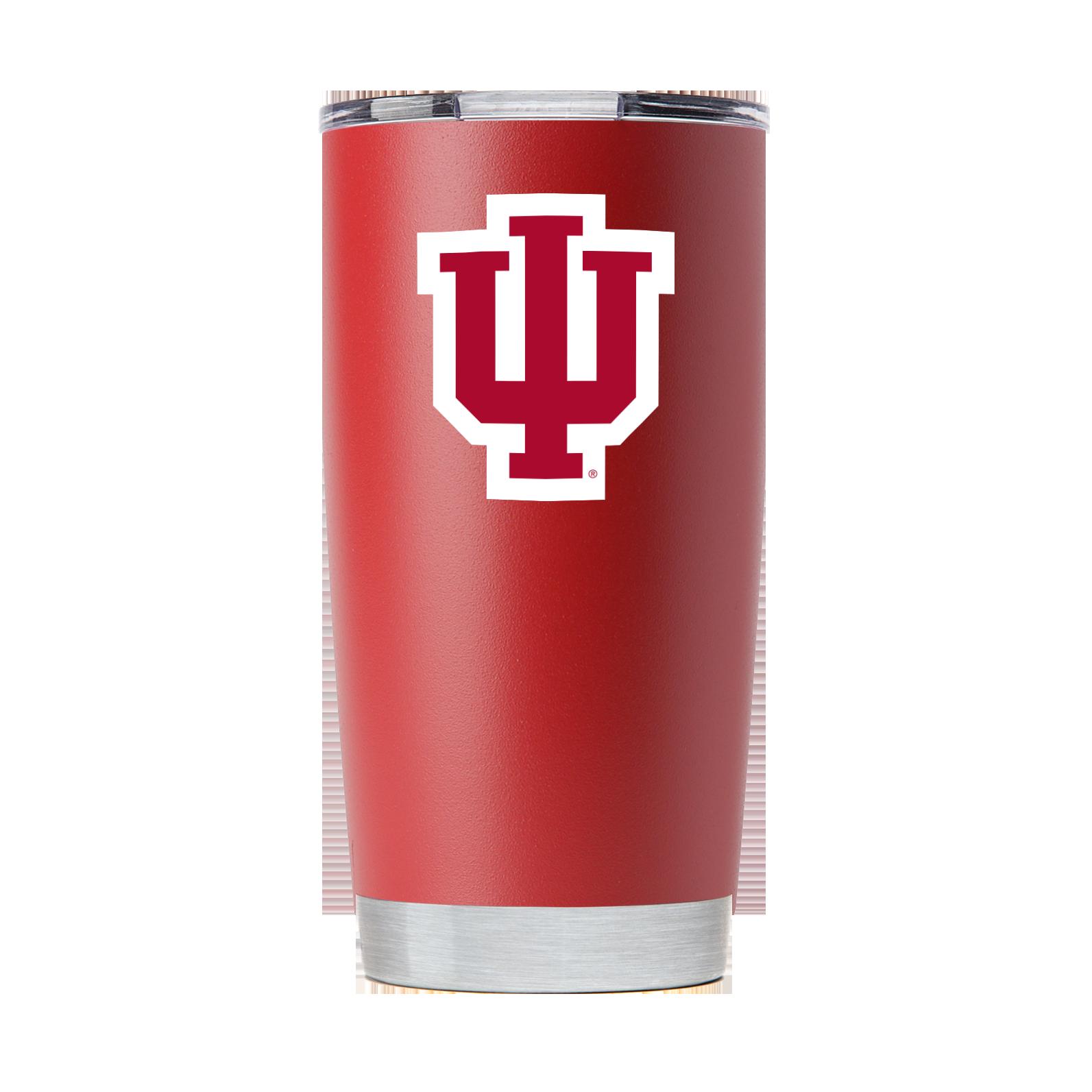 Indiana Crimson Tumbler - Bold Color, Perfect for Game Days