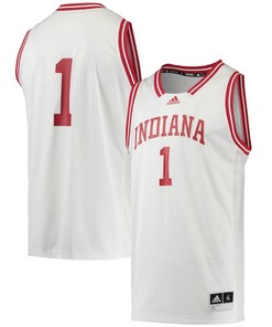 Indiana Hoosiers 1 Reverse Retro Men Jersey - White
