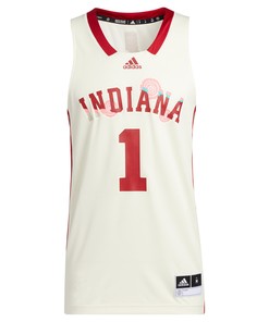 Indiana Hoosiers Adidas Honoring Black Excellence Replica Basketball Jersey - Cream Ncaa