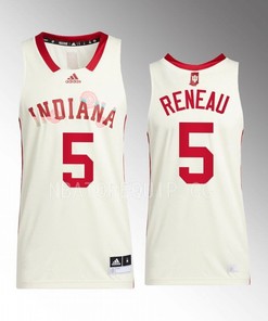 Indiana Hoosiers Malik Reneau 5 Jersey 2022-23 Honoring Black Excellence Cream Basketball Uniform