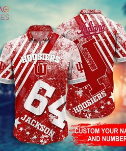 Indiana Hoosiers Personalized Hawaiian Shirt