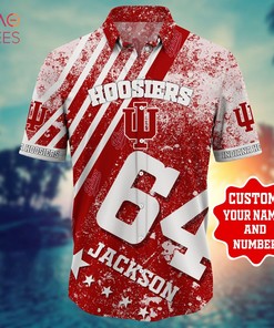 Indiana Hoosiers Personalized Hawaiian Shirt