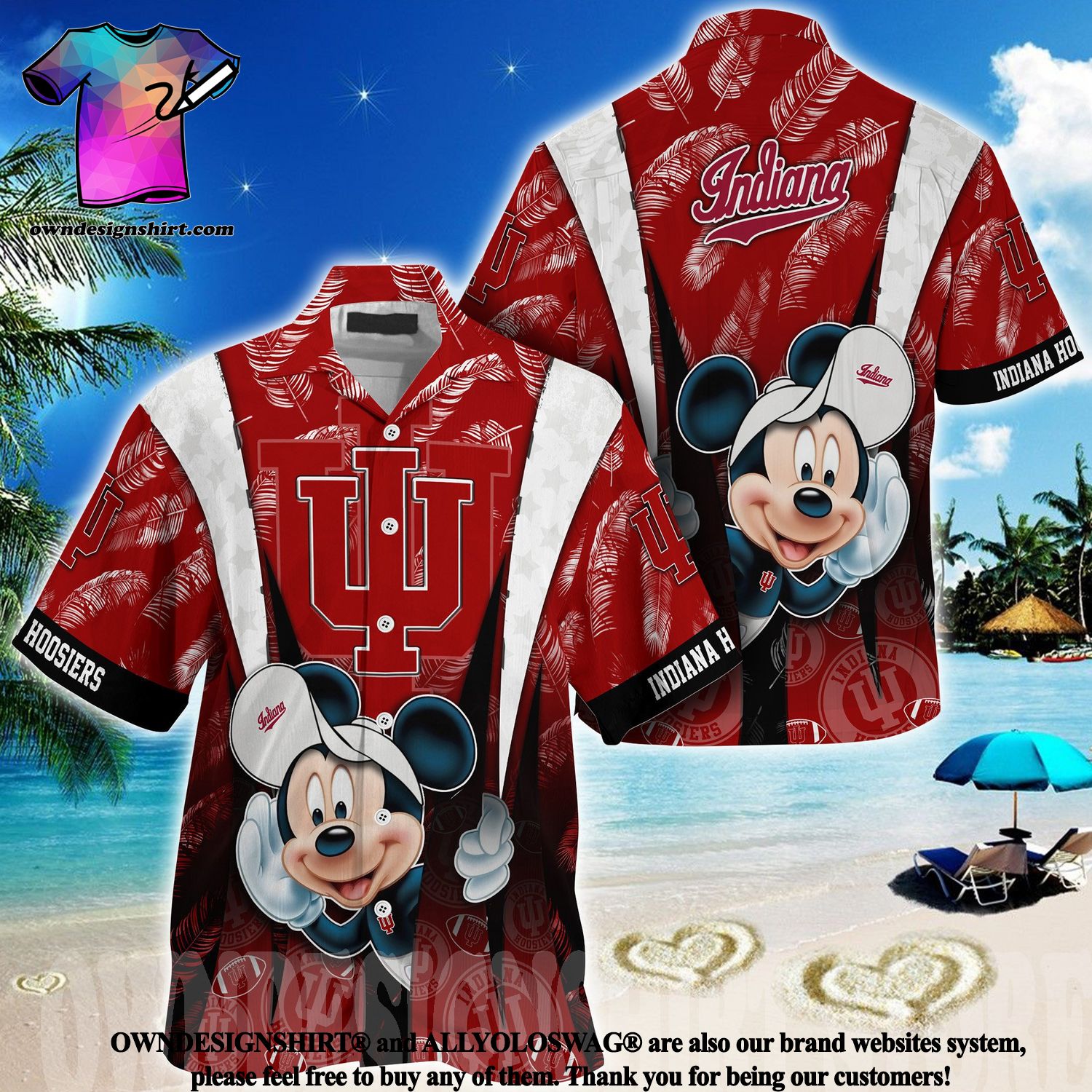 Indiana Hoosiers Summer Hawaiian Shirt for Your Loved Ones This Season