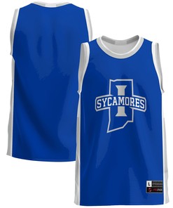 Indiana State Sycamores Basketball Jersey - Royal Ncaa